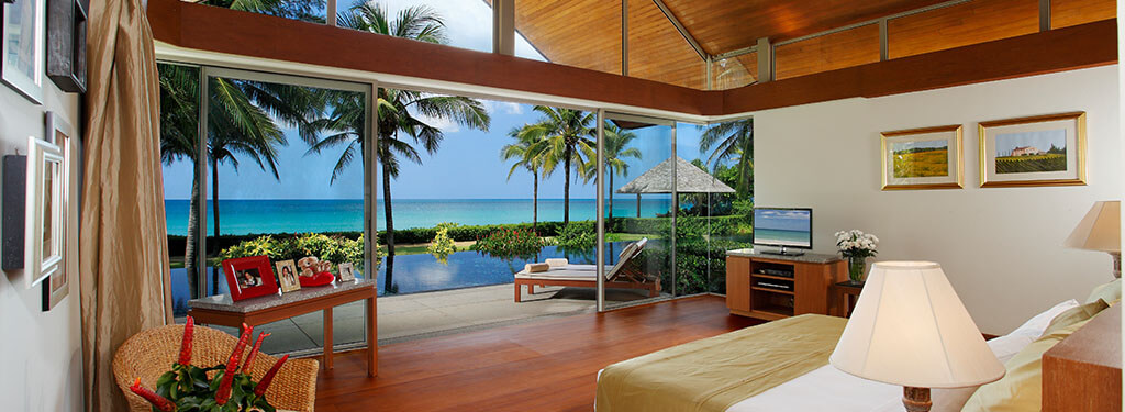 Baan Taley Rom - Bedroom sea view